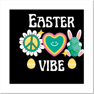 Hippie style Easter vibe Posters and Art